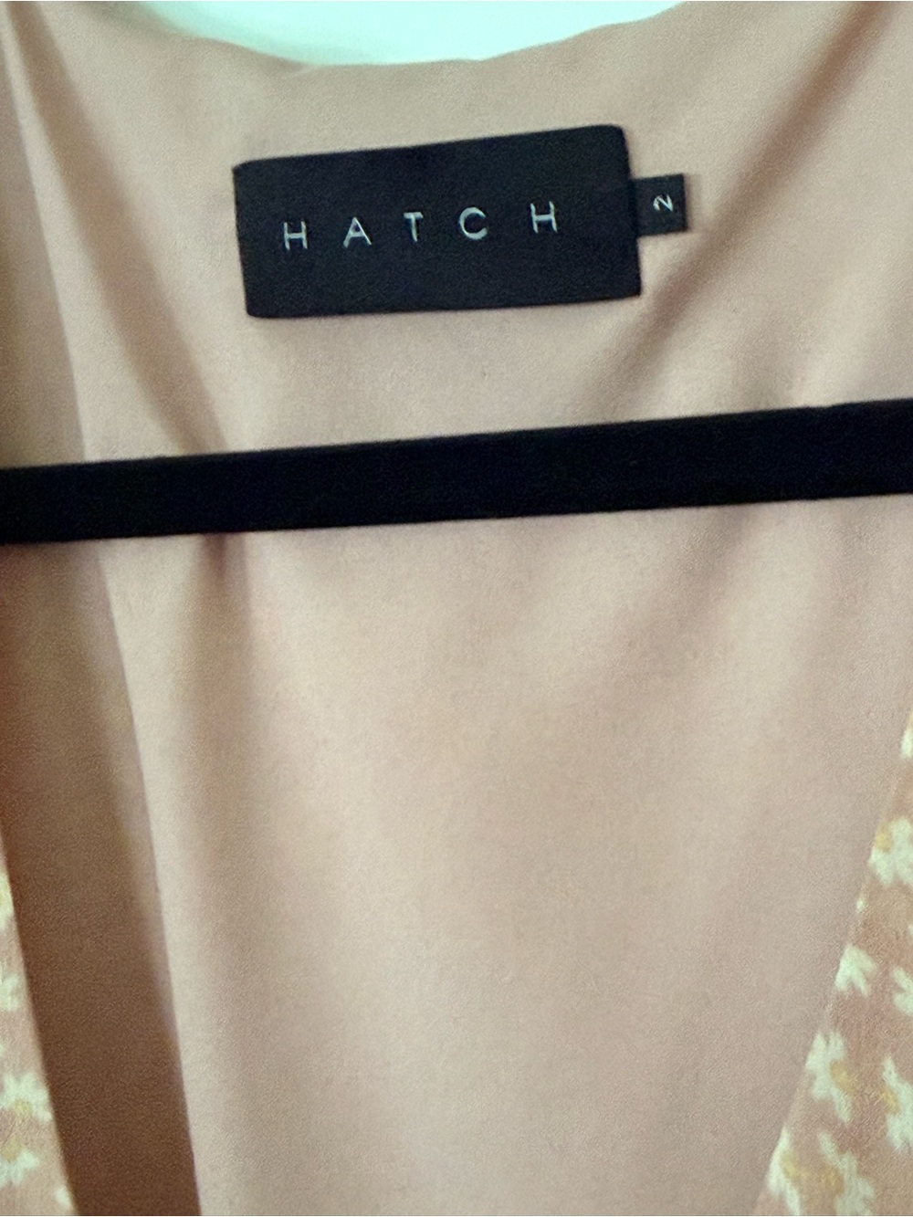 EUC - HATCH Maya maternity dress in blush daisy - size 8-10 - Picture 14 of 16